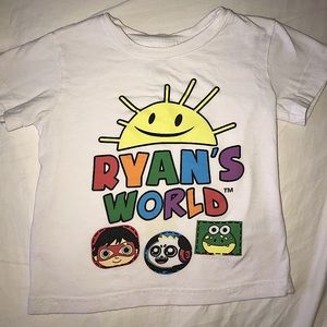 🔴 Ryan’s world toddler tee
